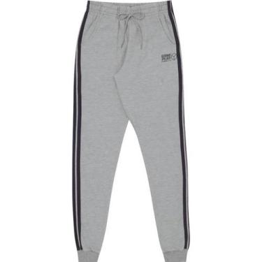 Imagem de Calça Moletom Juvenil Menino Pulla Bulla Ref. 49868, Cinza claro, 16