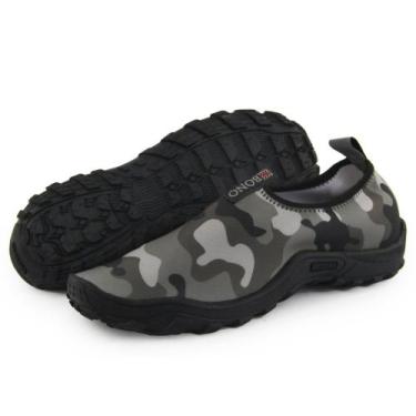 Imagem de Sapatilha Náutica Aquática Neoprene Híbrida Praia Canoagem Mergulho Su