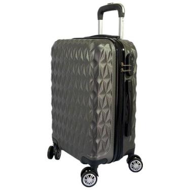 Imagem de Mala de Viagem Média Ac74 65x42x26 Em Abs C/ Rodinhas 360º  - EAGLE, C