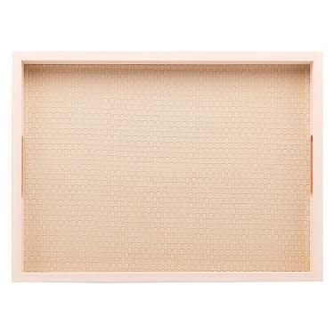 Imagem de Bandeja Retangular em MDF 40x4x30cm 5677 - Lyor