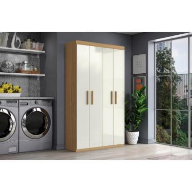 Imagem de Armário Multiuso Melbourne Com 4 Portas Atacama Off White - Aramóveis
