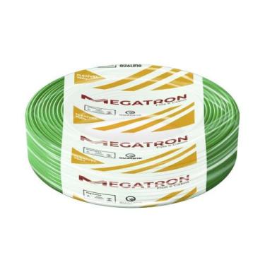 Imagem de Cabo Flexível Megatron 4mm x 100m Rolo 750V Verde