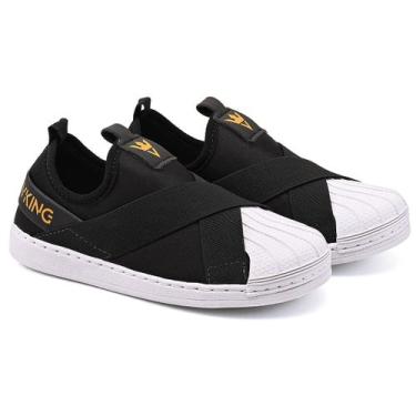 Imagem de Tênis escolar menino menina unissex slip Vking PD do 17 ao 33, 18, Pre
