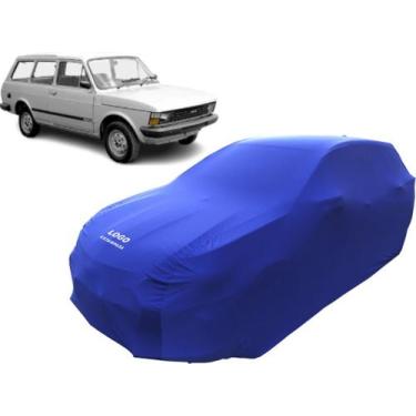 Imagem de Capa Para Cobrir Proteger Carro Fiat Panorama - Mz, Azul