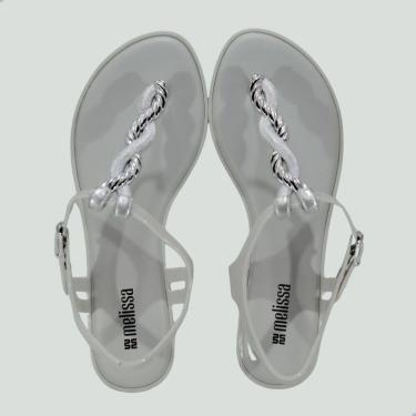 Imagem de Sandália Feminina Melissa Solar Twist Adulto Branco