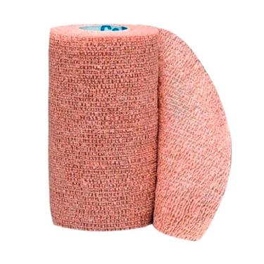 Imagem de Atadura Elástica Autoaderente Bege 10cm x 4,5m