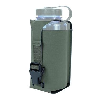 Imagem de Suporte para garrafa de água Molle, bolsa tática para garrafa de água JX Tacfancier para cinto, mochila de peito, bolsa de cantina para 946 ml Nalgene