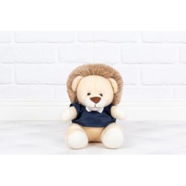 Imagem de PELUCIA SAFARI LEÃO PROVENCE 18 CM - PARA DECORAÇÃO (marinho liso)