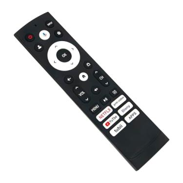 Imagem de Controle remoto de voz de substituição ERF3AF90H aplicável para controle remoto de TV Hisense ERF3AF90H 32A45FH 32A4FH 32A4K 32A4KV 40A4K 40A4KV 43A6KV 43A45K 45A4K 50A6KV 55A6HX 55A6KV V 55A7 6K