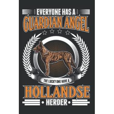 Imagem de Hollandse Herder Notebook: Hollandse Herder Guardian Angel Herdershond / 6x9 Inches / 120 ruled Sites