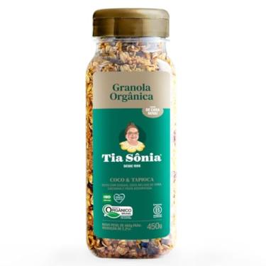 Imagem de Granola Orgânica Vegana Pura Sem Conservante 450g Tia Sônia