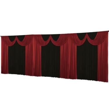 Imagem de Cortina Paris Malha Gel Enfeite Igreja Festas  9 metros - Dennis Confe