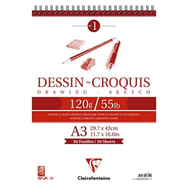 Imagem de Bloco Dessin Croquis A3 120g 50 folhas