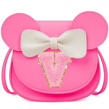 Imagem de OYLOLA Presentes de aniversário para meninas de 3, 4, 5, 6, 7 e 8 anos, bolsa infantil para meninas pequenas, presente para meninas, Rosa - rosa