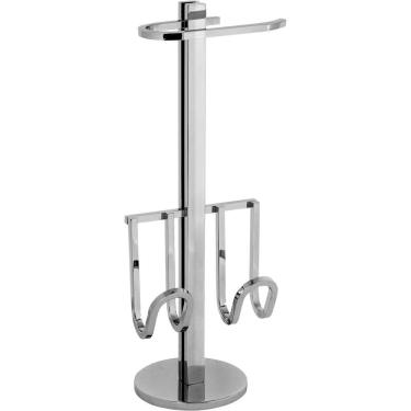 Imagem de Papeleira Quadrada de Chão Porta Papel Higiênico Revisteiro