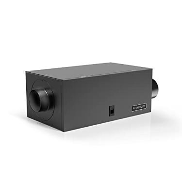 Imagem de AC Infinity Caixa de filtro em linha com filtro MERV 13, kit de filtragem HVAC para toda a casa, serve para ventiladores de dutos em linha para entrada e ventilação de ar fresco (10 cm)