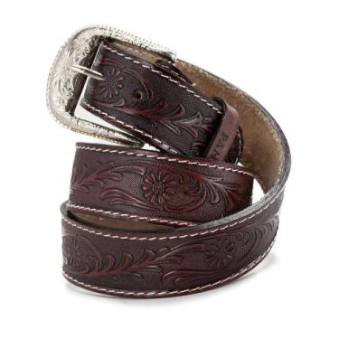 Imagem de Cinto Country Estilo Cowgirl Floral Feminino Sertanejo Rural - Pampas 