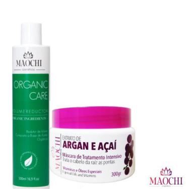 Imagem de Escova Progressiva Semi definitiva Orgânica 500ML Maochi cosméticos