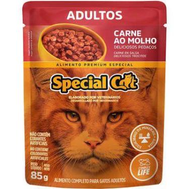 Imagem de Special Cat Sache Adulto Carne Ao Molho - 85 Gr - Special Dog