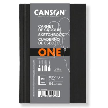 Imagem de Bloco Sketchbook  100g Canson Art Book One A6 100Fls