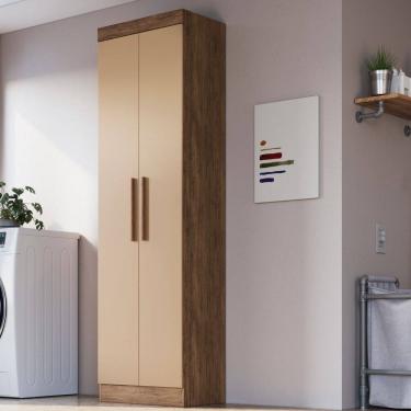 Imagem de Armário Multiuso 2 Portas 1 Gaveta 100 MDF Charlotte Doripel