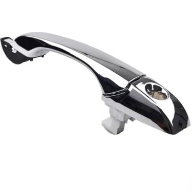 Imagem de Front left,TPUIZUS 1 Pcs Cromado Exterior Puxadores De Porta Exterior para Chrysler 300 300C 2004-2010 para Dodge Avenger 2008-2011 5065801AG 4589009AG 5065800AG