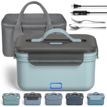 Imagem de Aquecedor elétrico de alimentos para lancheira Monteka 1.8L 100W 12V/2