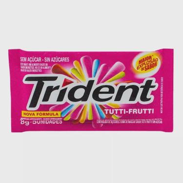 Imagem de Goma de mascar trident tutti fruti
