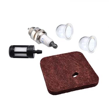 Imagem de Cancanle Vela de ignição do filtro de combustível de ar para aparador Stihl FS38 FS45 FS46 FS55 HS45 FC55 KM55 com lâmpada de primer