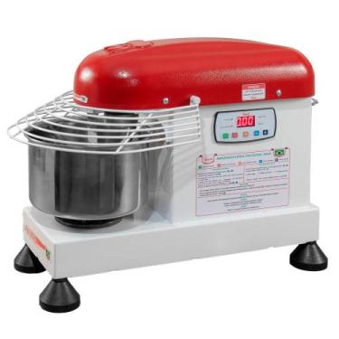 Imagem de Amassadeira Espiral Maná 3 Kg Profissional 4 Velocidades Bivolt AEM-3 