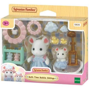 Imagem de Sylvanian families hora do banho irmaos ensaboados epoch, ., UN