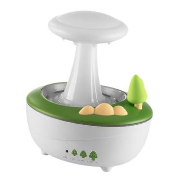 Imagem de Generic Difusor de óleo essencial de umidificador de ar de chuva 2h 4H 8H Presente de perfume elétrico Difusor para ioga Mesa do quarto da sala de estar