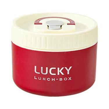 Imagem de Lancheira Térmica Infantil Isolada e Empilhável - Caixa Bento de Aço I