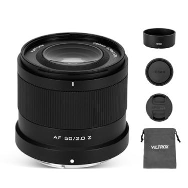 Imagem de VILTROX 50 mm F2.0 para lentes de câmera Nikon AF 50 mm F2 Z-Mount Shot lente grande abertura STM Prime para Z5 Z50 Z50II Z6 Z6II Z7 Z7II ZFC Z30 Z9 Z8 ZF Z6III