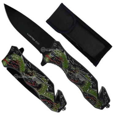 Imagem de Canivete Multifuncional, Ideal para Profissionais com Quebra-Vidro e C