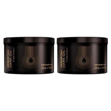Imagem de Kit Sebastian Professional Dark Oil Máscara de Brilho 500ml - 2 Unidad