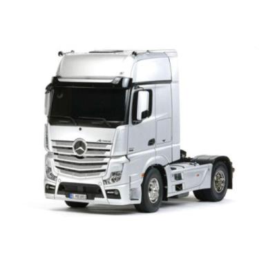 Imagem de Automodelo Caminhão Mercedes Benz Actros Tamiya 1/14 Cinza, Cinza