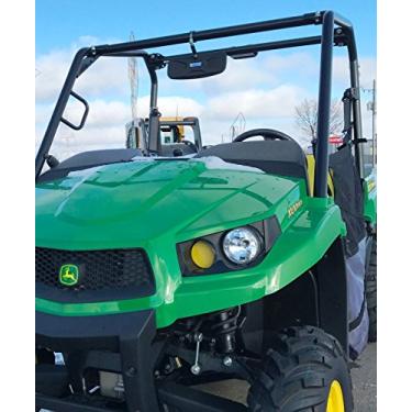 Imagem de Maverick Advantage Espelho retrovisor panorâmico de 30,5 cm de largura x 11,2 cm de altura para John Deere Gator (UTV)