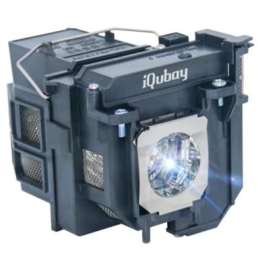 Imagem de iQubay Lâmpada De Projetor Substituição Qualidade A+ V13H010L91 Para Epson Elplp91 Brightlink 685Wi 695Wi Powerlite 680 685W Eb-680 Eb-680S Eb-685W Eb-685Wi Eb-685Ws Eb-695Wi Com Carcaça