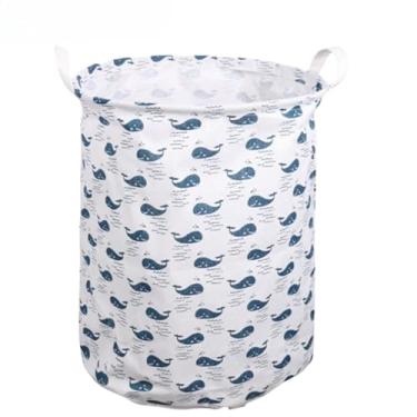 Imagem de Cesto De Roupa Suja Organizador de Brinquedos Dobrável