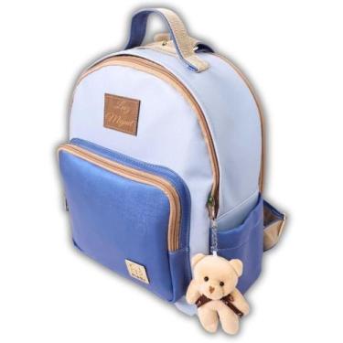 Imagem de Mochila Maternidade Bebe Enxoval Menina Menino Bolsa Candy - Miellu Bo