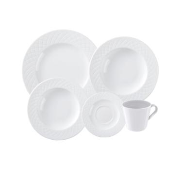 Imagem de Aparelho De Jantar Tramontina Ingrid Em Porcelana 20 Peças