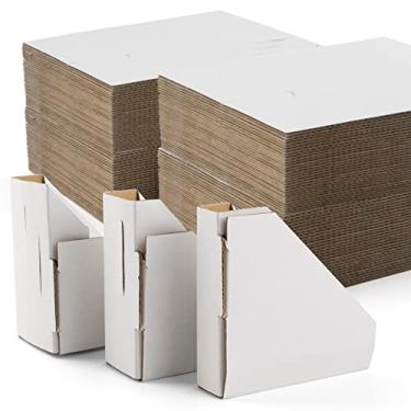 Imagem de AUEAR Auear, Pacote Com 200 Protetores De Cantos Papelão Ajustáveis | Fácil Montar 1/8" Espessura, 3 Tamanhos Profundidade, Ótimo Para Moldura, Transporte, Embalagem Ou Transporte Arte