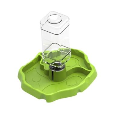 Imagem de IEUDNS Bebedouro para répteis Pet Gecko Hidratador automático Dispensador de água para répteis Alimentador de água para animais de estimação, Fruta Verde