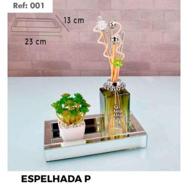 Imagem de Bandeja Espelhada P - Bidu Vidros