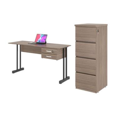 Imagem de Conjunto Escrivaninha E Gaveteiro Larissa Affara