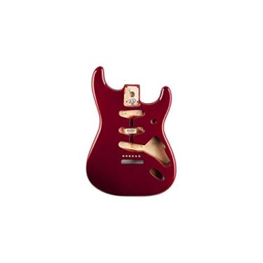 Imagem de Fender Alder Stratocaster Body – Roteamento de ponte vintage – Candy Apple