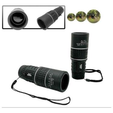 Imagem de Monóculo Telescópio Emborrachado Luneta Zoom 30x52 + Bag - ZEM