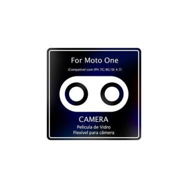 Imagem de Película Câmera compativel Moto One XT1941 5.9 + Capa Anti Impacto - C