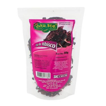 Imagem de Chá de Hibisco Viver Bem com 50g
